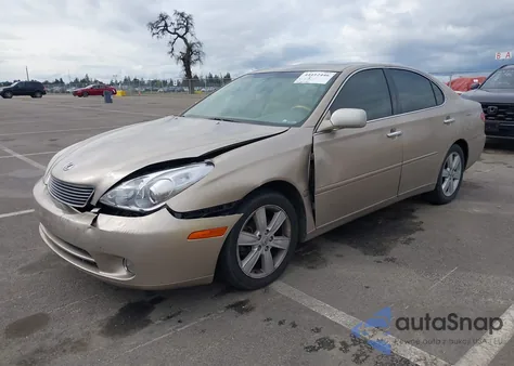 2005 Lexus Es 330 z USA, uszkodzony, nr VIN JTHBA30G955127102
